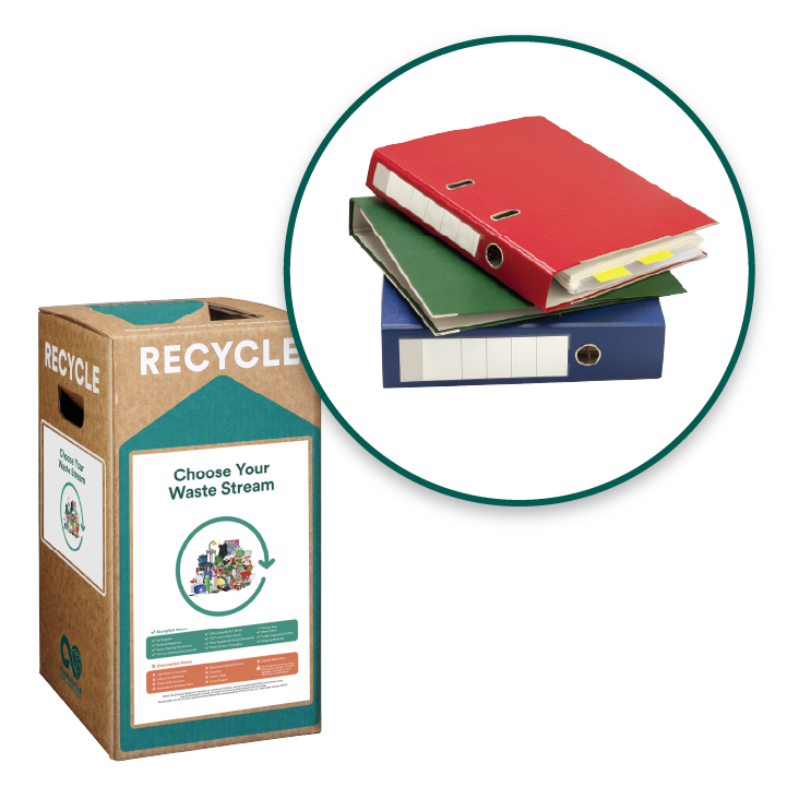 Binders and Presentation Materials Zero Waste Box™